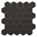 Carrelage hexagonal mosaïque 5.5x6.2 Full body carbonio