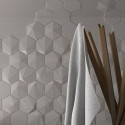 Carrelage relief 3D Umbrella white 12,4x10,7 brillant