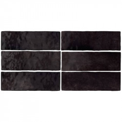 carreau-imitation-zeliige-noir-brillant-artisan-graphite-65x200-mm