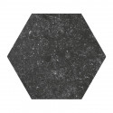 Carrelage Hexagonal noir 29.2x25.4 Coralstone black