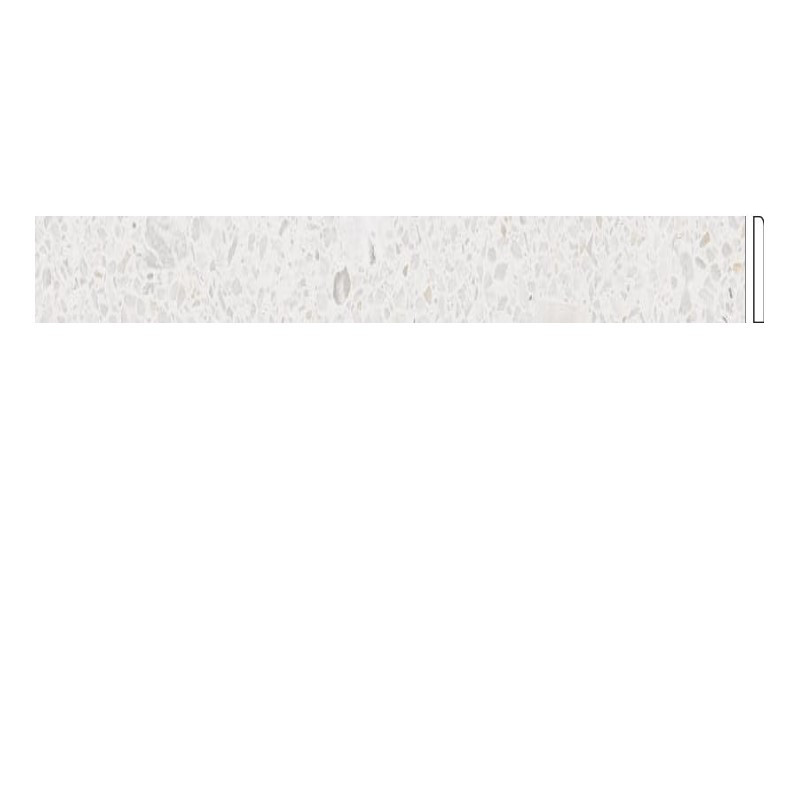 Plinthe-94x800-mm-Miscela-nacar-imitation terrazzo-blanc
