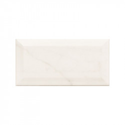 carreau-metro-75x150-imitation-marbre-blanc-veine-grise-brillant-biseaute-carrara-metro-gloss