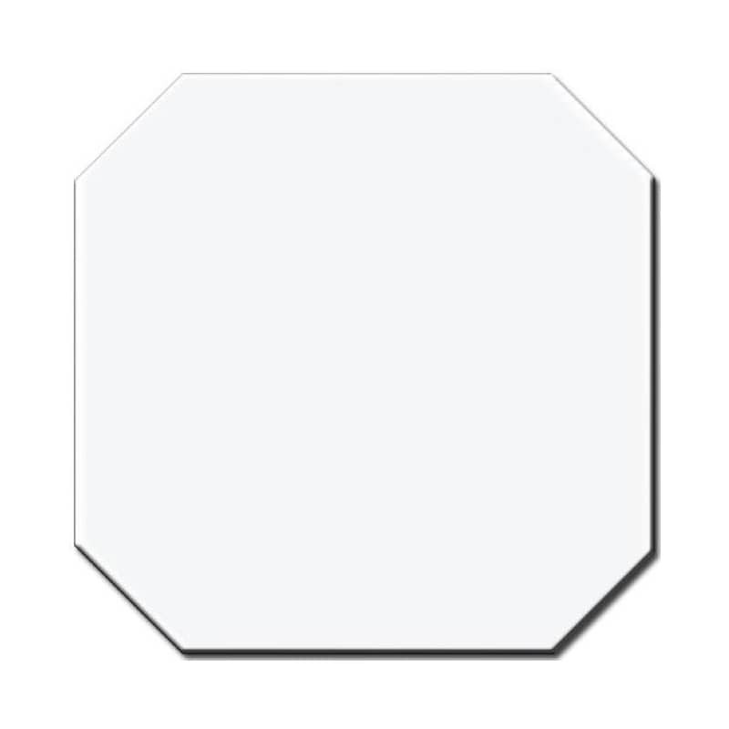 carrelage-octogonal-20x20-blanc-brillant-avec-cabochon-noir-brillant