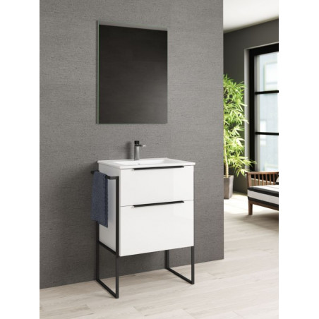 meuble-60cm-blanc-brillant-avec-pietement-metal-noir-plan-de-vasque-ceramique-blanc-et-miroir-60x80-meuble-Galaxy-60