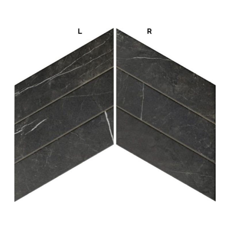 carreau-imitation-marbre-noir-70x40-diamond-marquina-chevron-version-droite-et-gauche