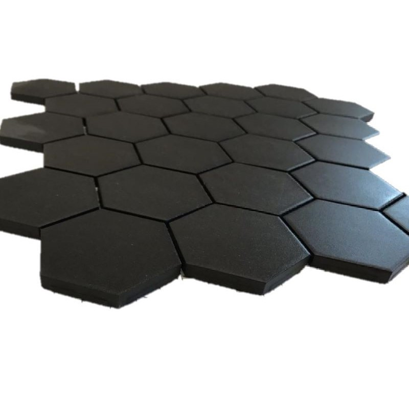 mosaique-5x5-hexagonale-anthracite-noire-cerame-esagono-full-body-antracita