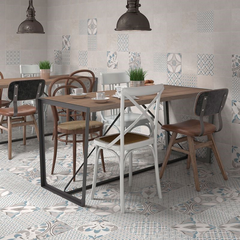 sol-restaurant--carreau-ciment-imitation-223x223-motif-bleu-Urban-mix