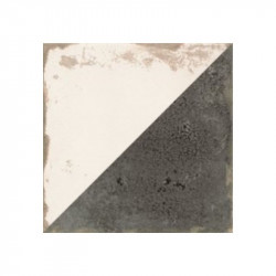 carreau-de-ciment-imitation-motif-triangle-noir-et-blanc-antique-diagonal-33x33-cm