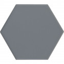 Carrelage hexagonal bleu jeans 11.6x10.1 Kromatika denim
