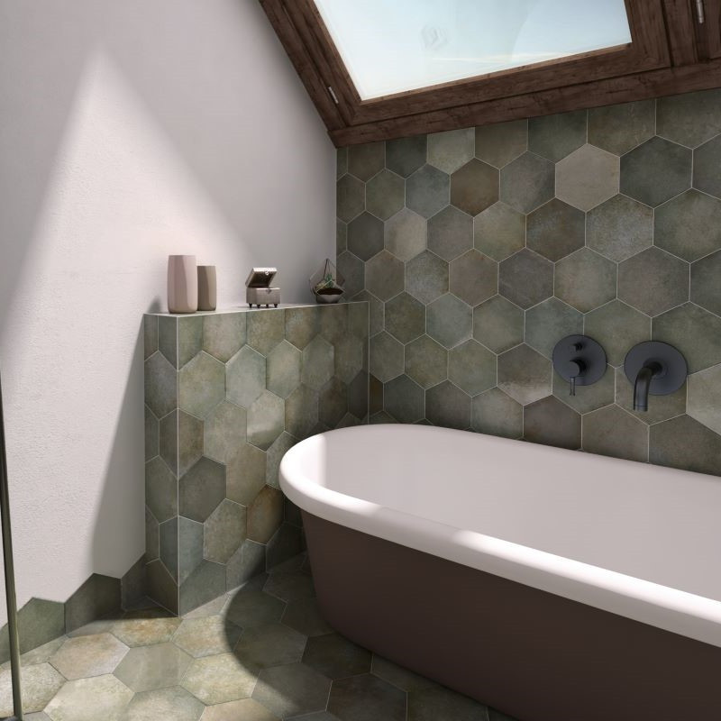 salle-de-bain-carrelage-hexagonal-tomette-heritage-jungle-175x200-sol-et-murs