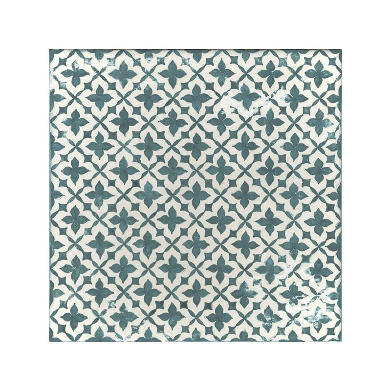 carrelage-aspect-carreau-de-ciment-20x20-motif-petites-fleurs-vertes
