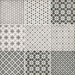 Carrelage-decor-ciment-art-nouveau-alameda-8-motifs-effet-patchwork-20x20-grey
