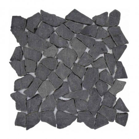 mosaïque-paladium-forme-libre-en-marbre-noir-plaque-de-30x30-Noa-Negro