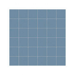 carrelage-mosaique-5x5-cm-bleu-Zaffiro-en-gres-cerame-pleine-masse-CESI-assemblage-sur-filet-de-30x30