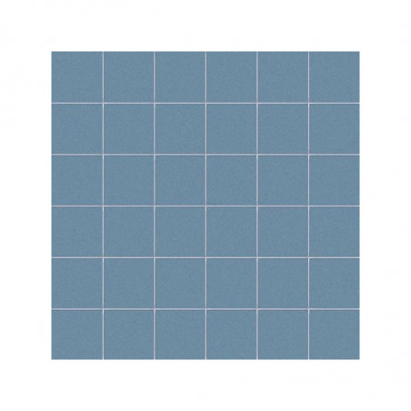 carrelage-mosaique-5x5-cm-bleu-Zaffiro-en-gres-cerame-pleine-masse-CESI-assemblage-sur-filet-de-30x30
