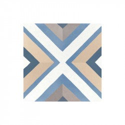 carreau-ciment-imitation-20x20-losange-bleu-et-sable-collection-Caprice-Deco-square-colours
