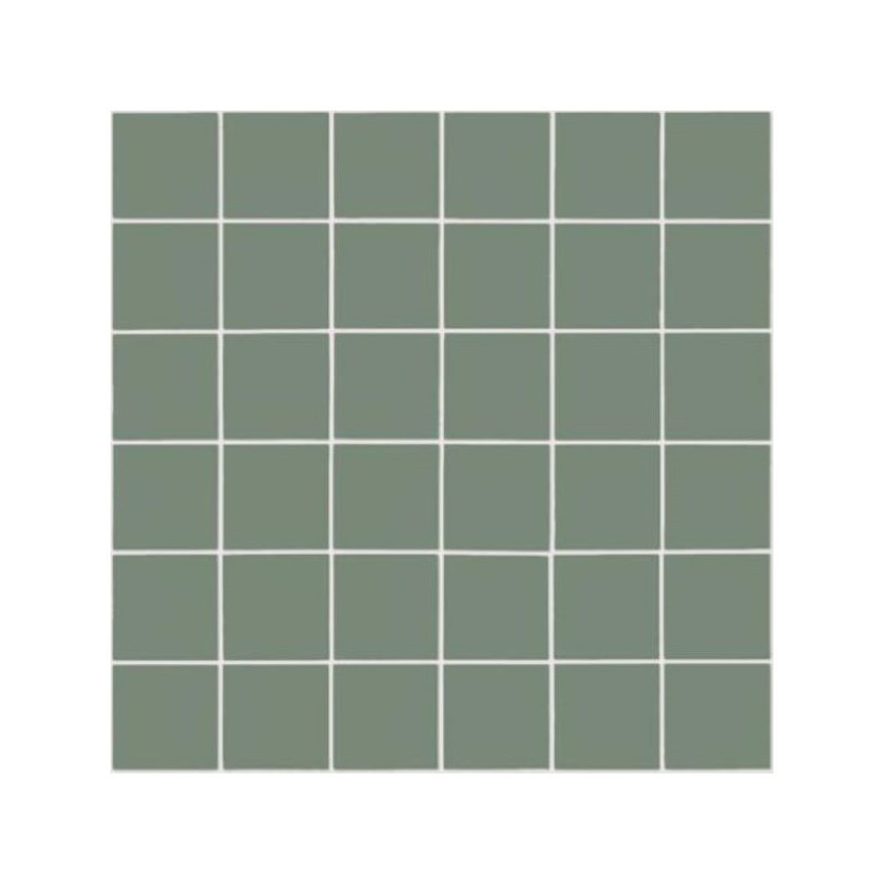 mosaique-5x5-sur-trame-anice-vert-gris-mat-CE.SI-ceramica-