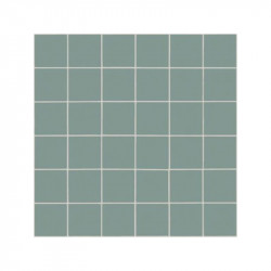 carrelage-mosaique-5x5-vert-clair-Ossido-full-body-CESI-assemblage-sur-filet-de-30x30-antiderapant-r10a+b