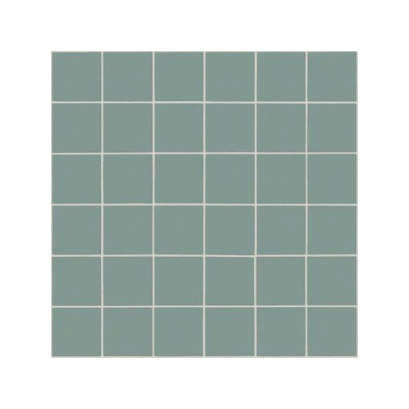 carrelage-mosaique-5x5-vert-clair-Ossido-full-body-CESI-assemblage-sur-filet-de-30x30-antiderapant-r10a+b